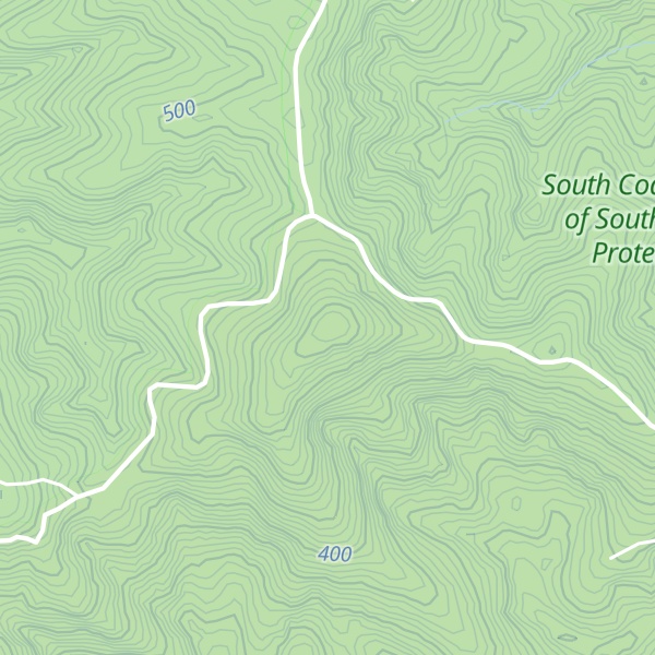 Map of Mares Hill