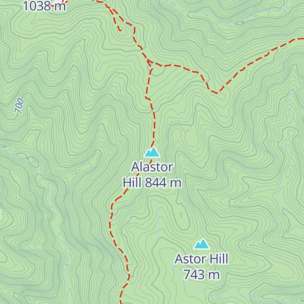 Map of Alastor Hill