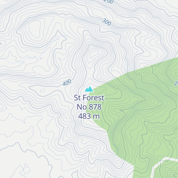 Map of St Forest No 878