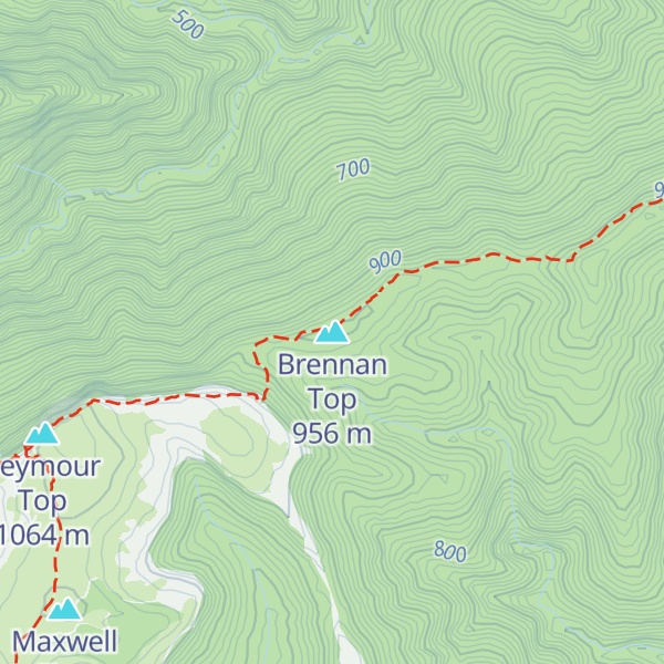 Map of Brennan Top