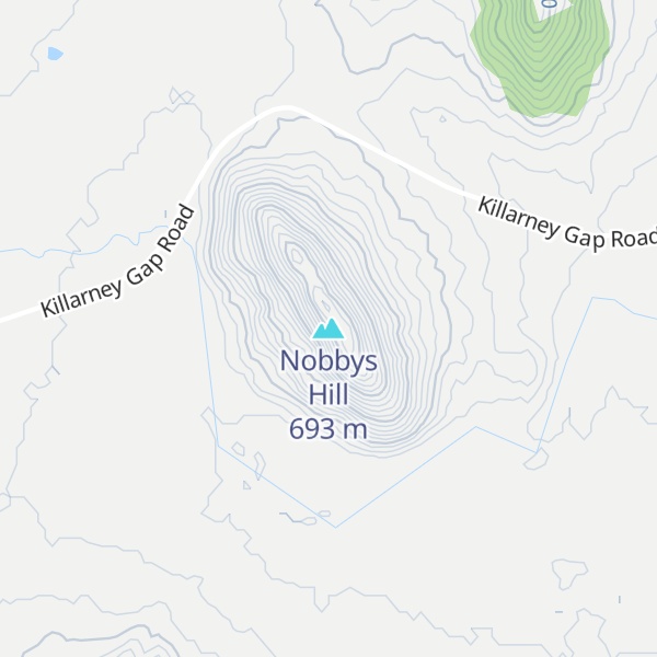 Map of Nobbys Hill