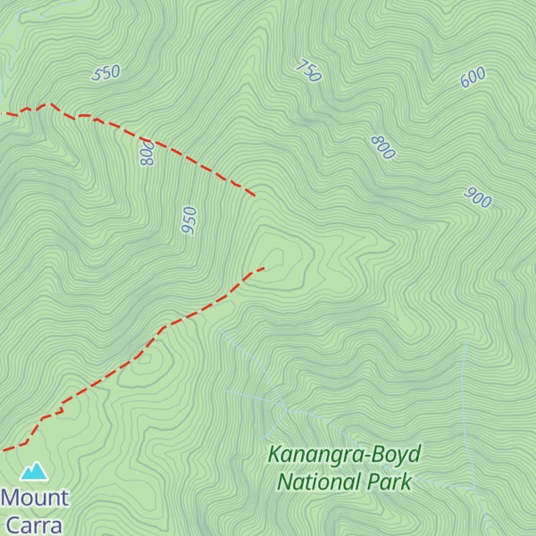 Map of Mount Paralyser