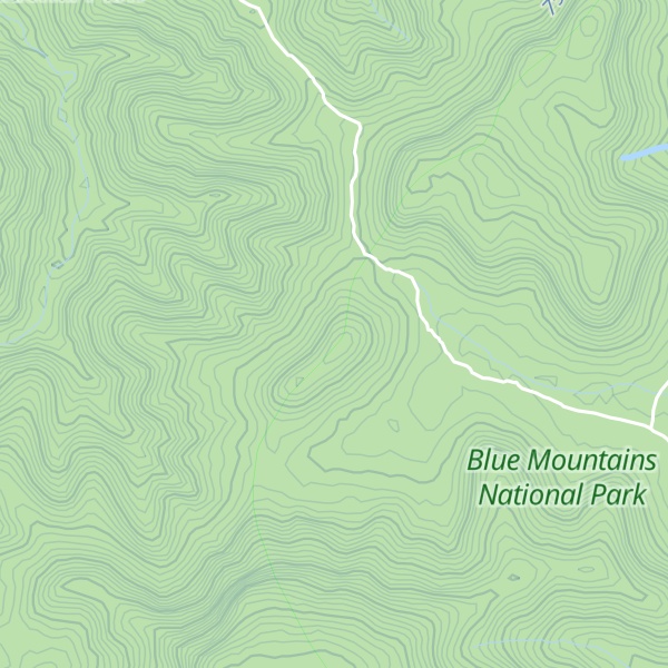 Map of Swamp Head Mountain