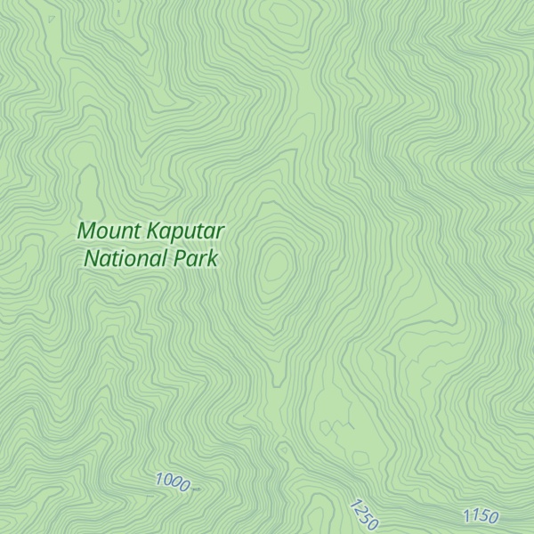 Map of Mount Lindesay