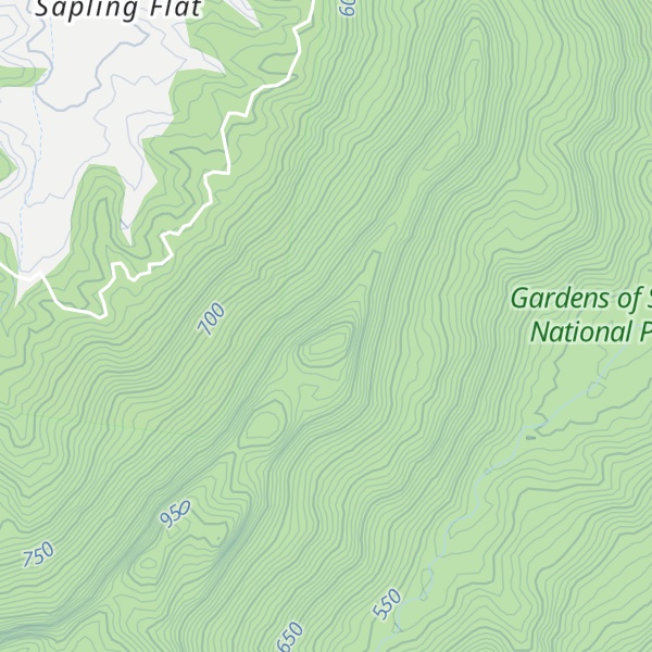 Map of Mount Harvey
