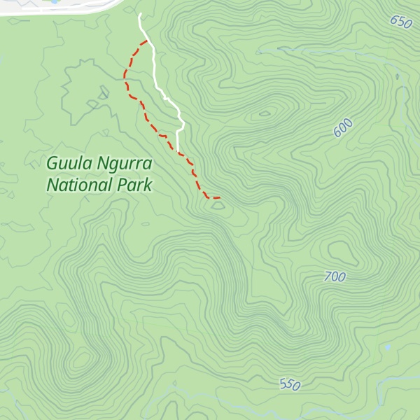 Map of Mount Penang