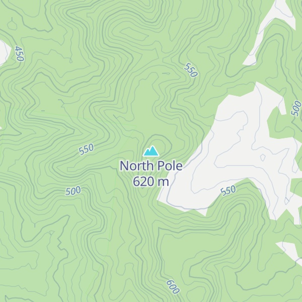 Map of North Pole