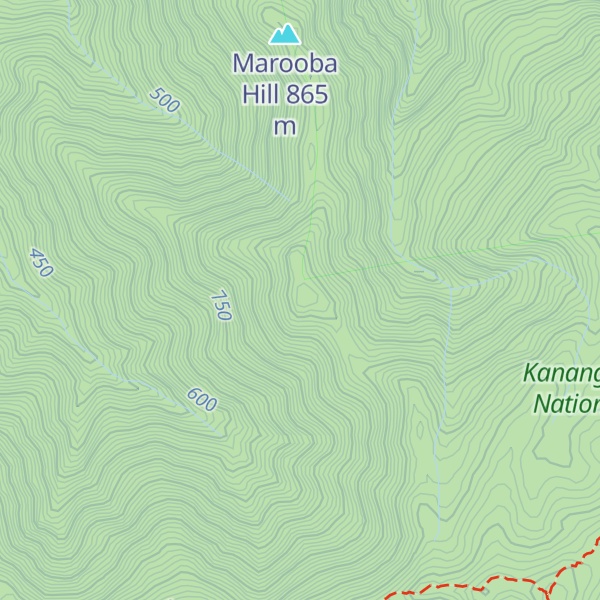 Map of Mount Marooba Karoo