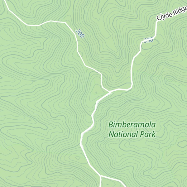 Map of Mount Mogood