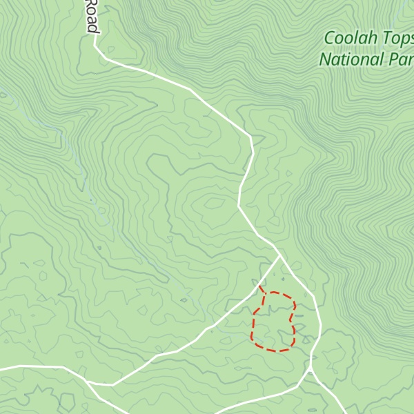 Map of Rocky Knob