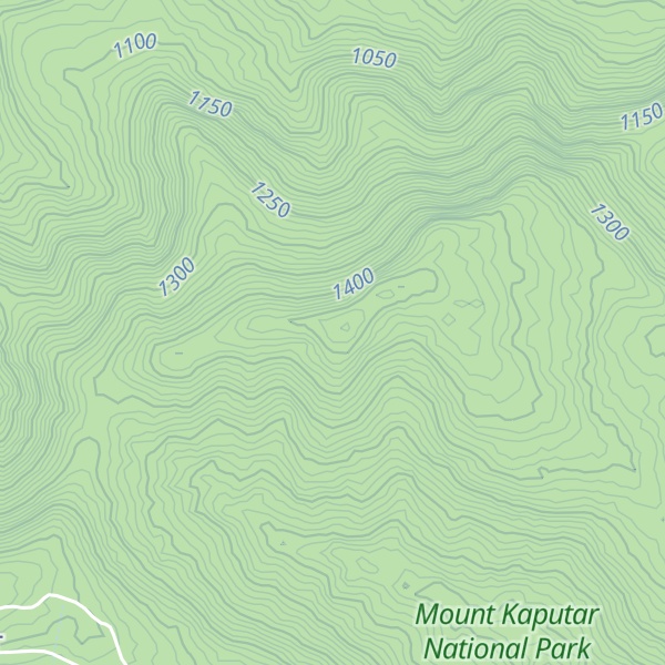 Map of Mount Capel