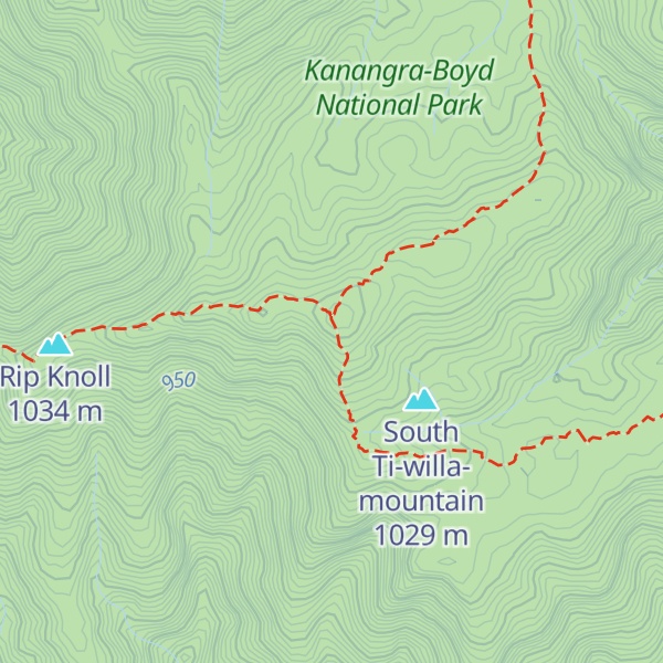 Map of Mount Cloudmaker