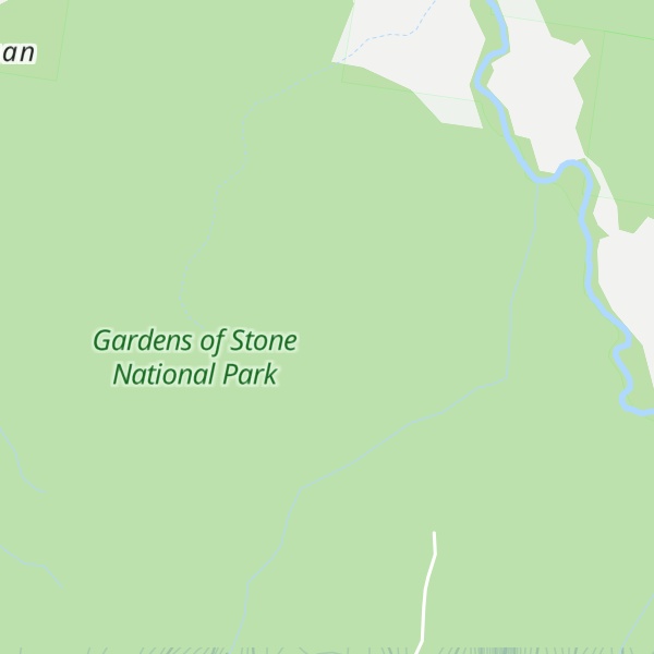 Map of Wolgan Pinnacle