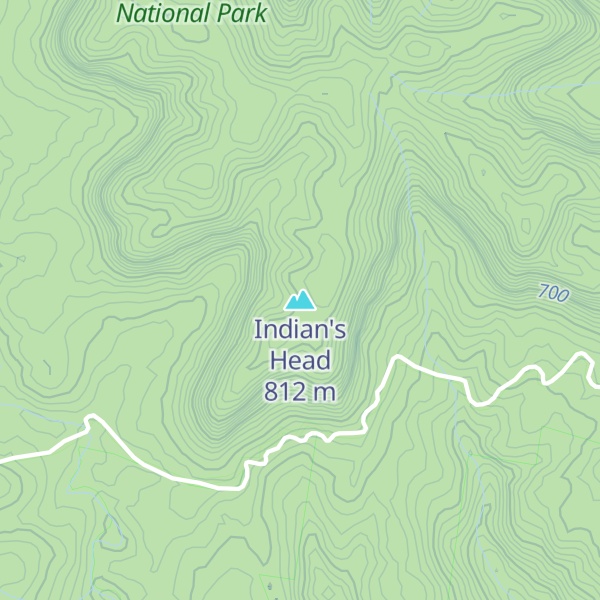 Map of Indian's Head
