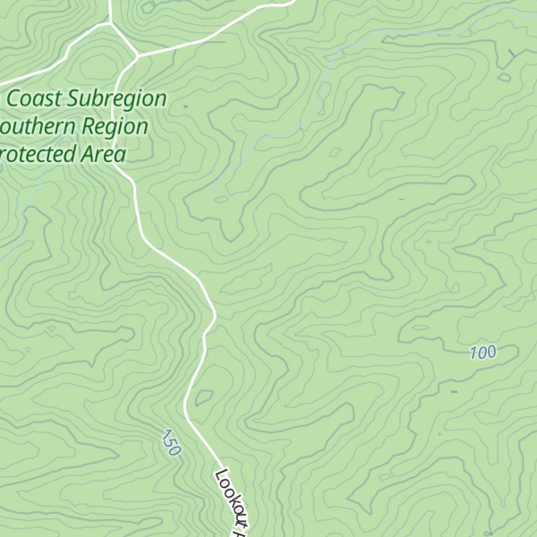 Map of Tomboy Hill