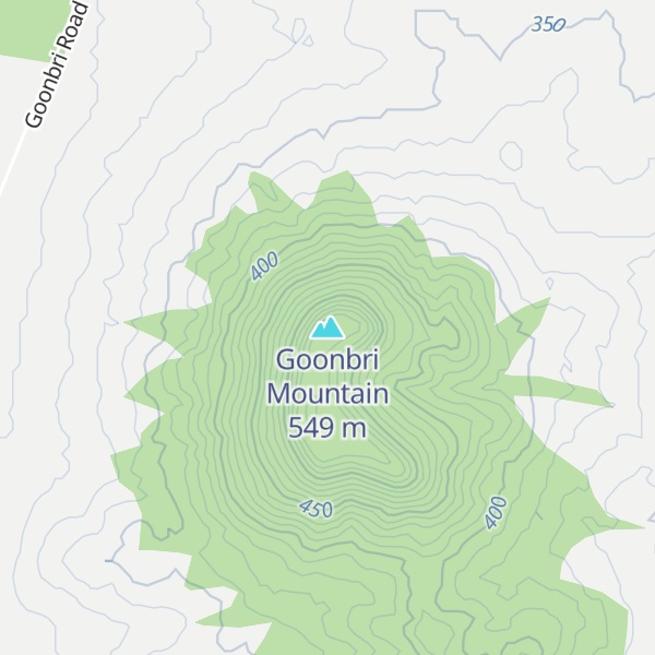 Map of Goonbri Mountain