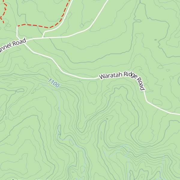 Map of Mount Horne