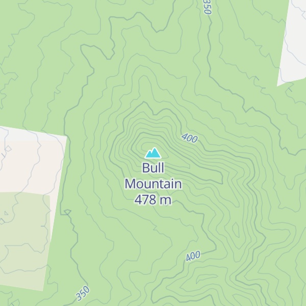 Map of Bull Mountain