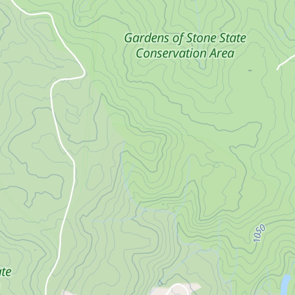 Map of Bald Hill