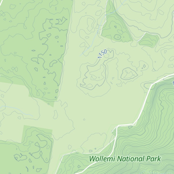 Map of Nullo Mountain