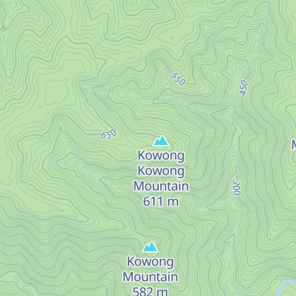 Map of Wah Wah Spur