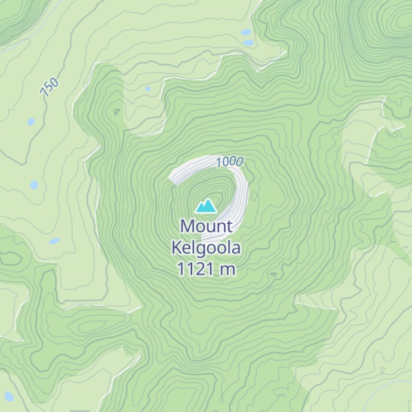 Map of Mount Kelgoola