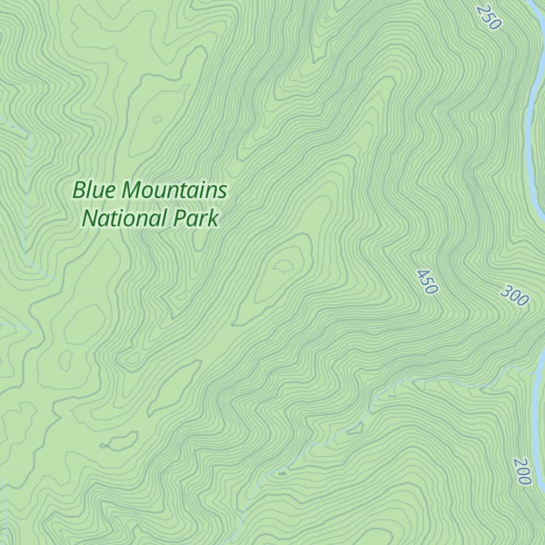 Map of Karil Mountain