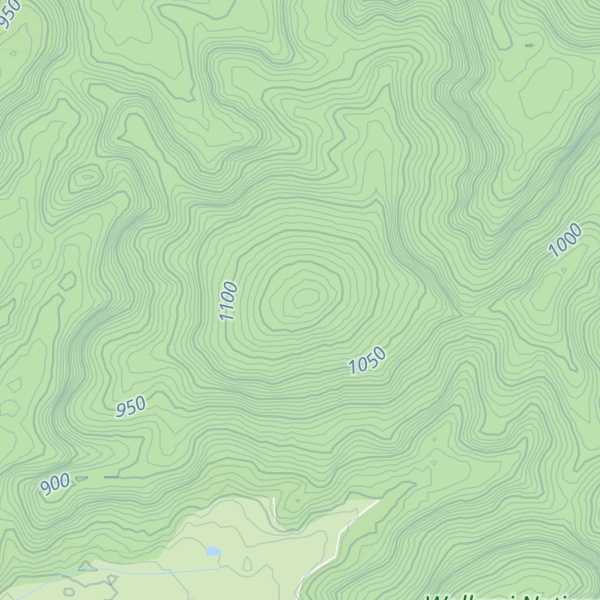 Map of Mount Wilworril