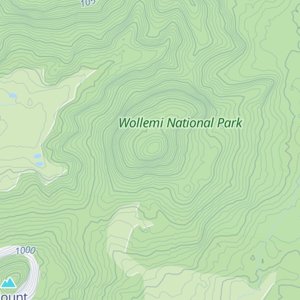 Map of Mount Midderula