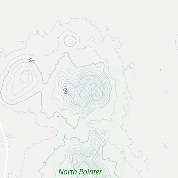 Map of North Pointer