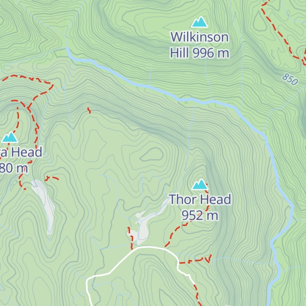 Map of Valhalla Head