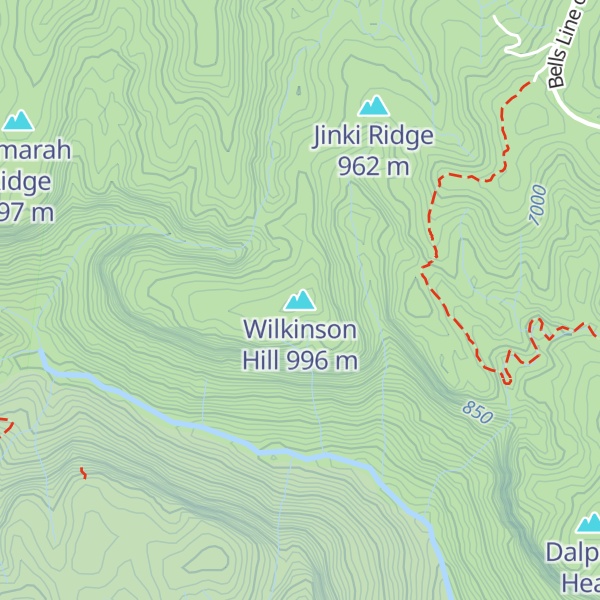 Map of Wilkinson Hill