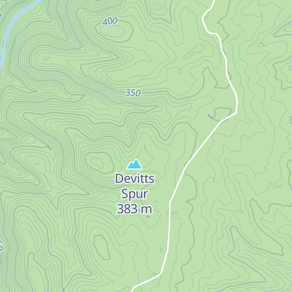 Map of Devitts Range