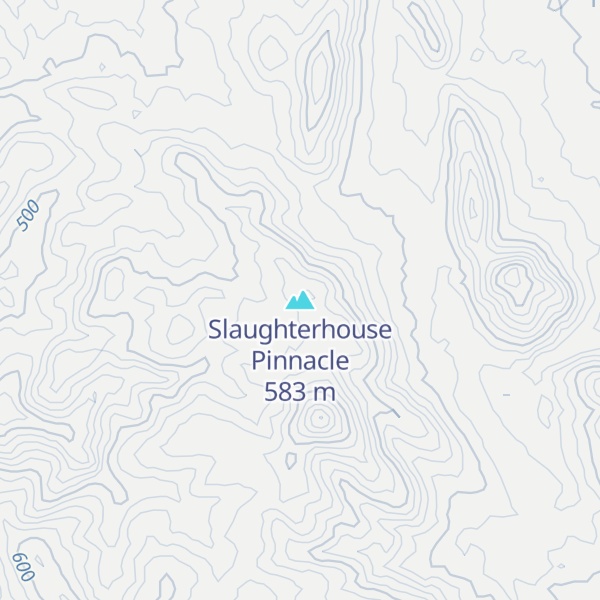 Map of Slaughterhouse Pinnacle