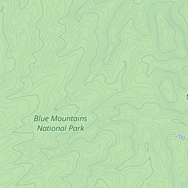 Map of Bark Ridge