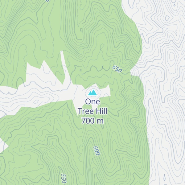 Map of One Tree Hill