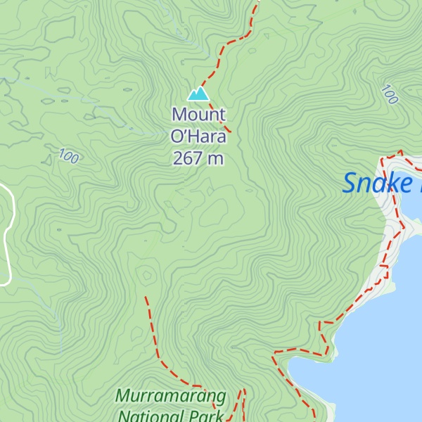 Map of Durras Mountain
