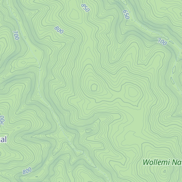 Map of Mount Cynthia