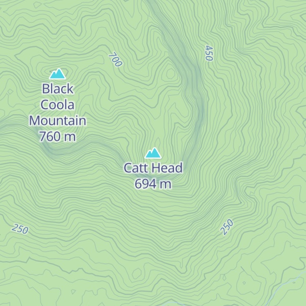 Map of Catt Head