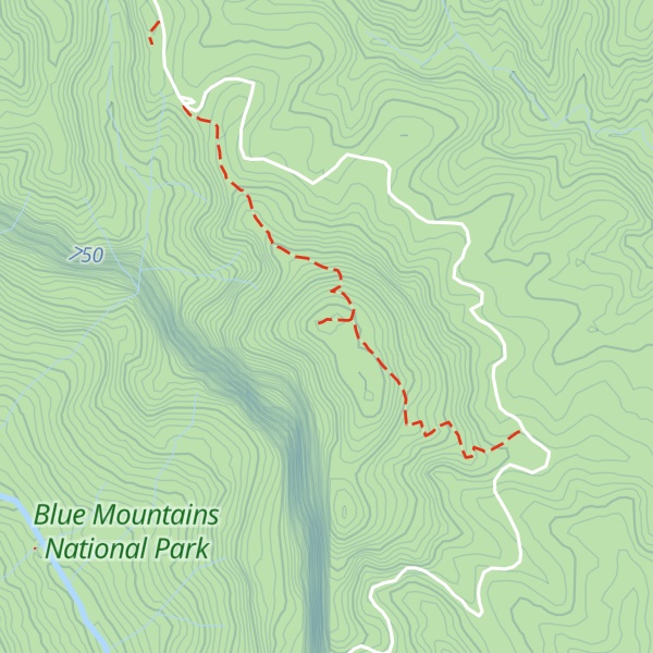 Map of Mount Banks