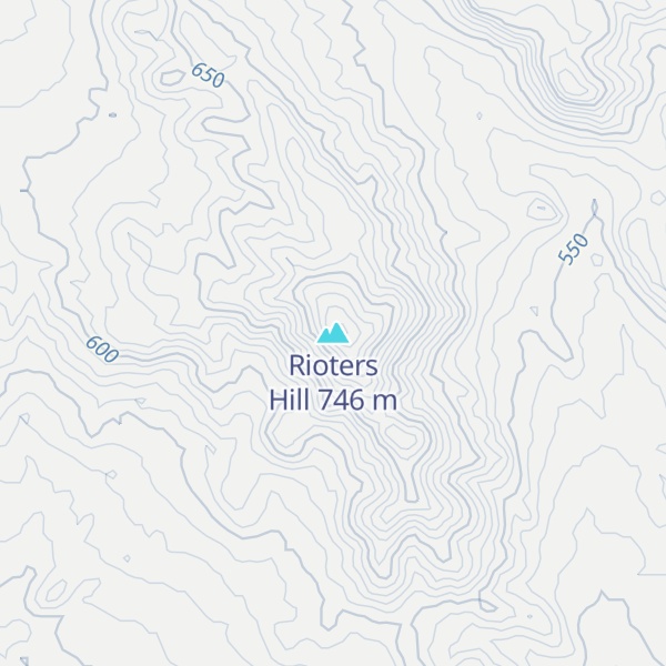 Map of Rioters Hill