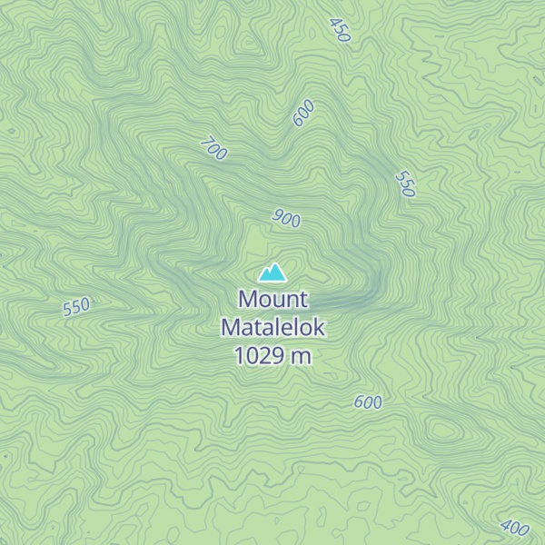 Map of Mount Matalelok