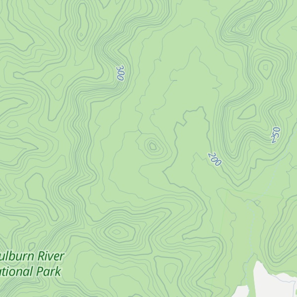 Map of Solitary Peak