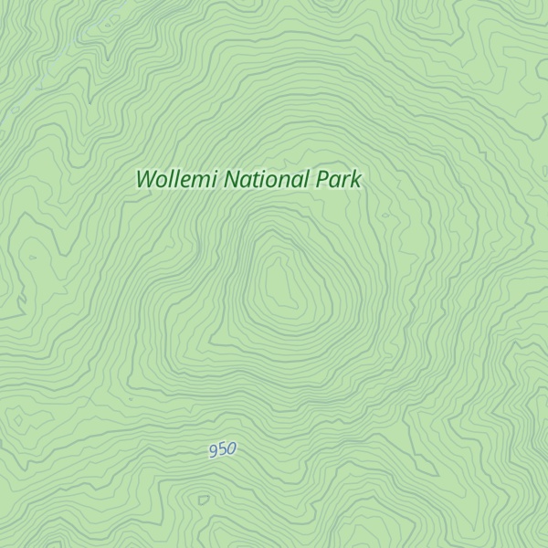 Map of Mount Coriaday