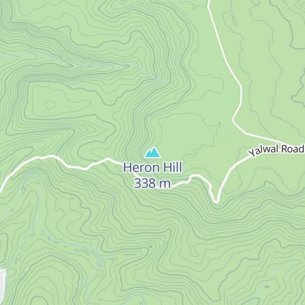 Map of Heron Hill