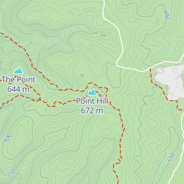 Map of Point Hill