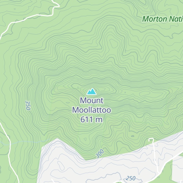 Map of Mount Moollattoo