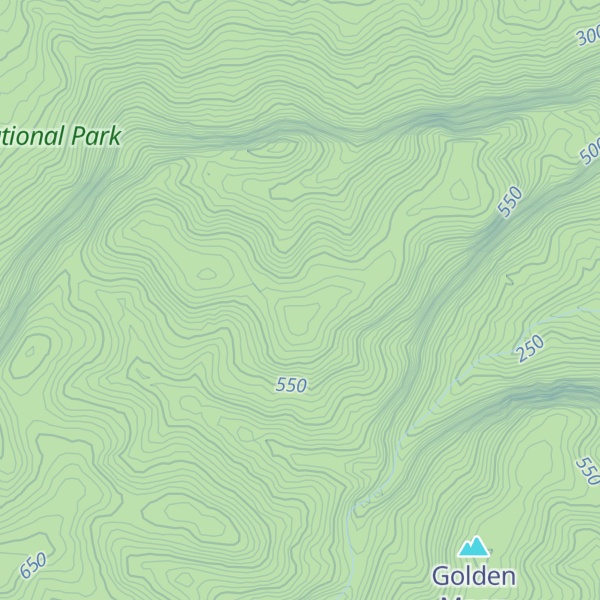 Map of Mount Nattai