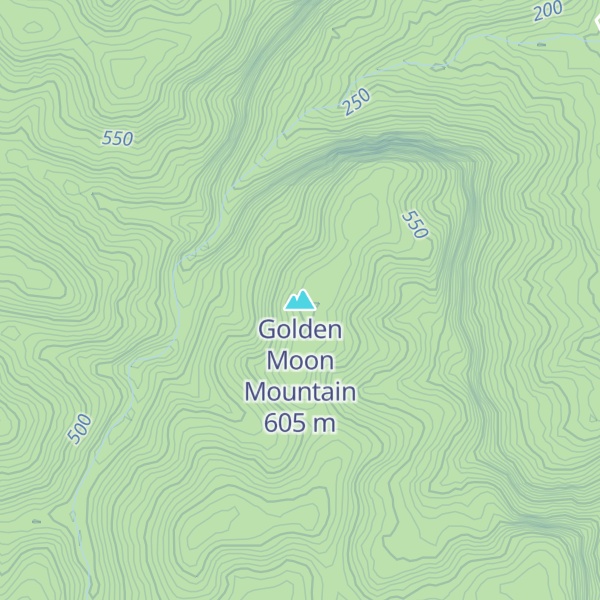 Map of Golden Moon Mountain