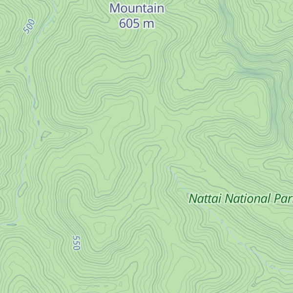 Map of Calga Ridge